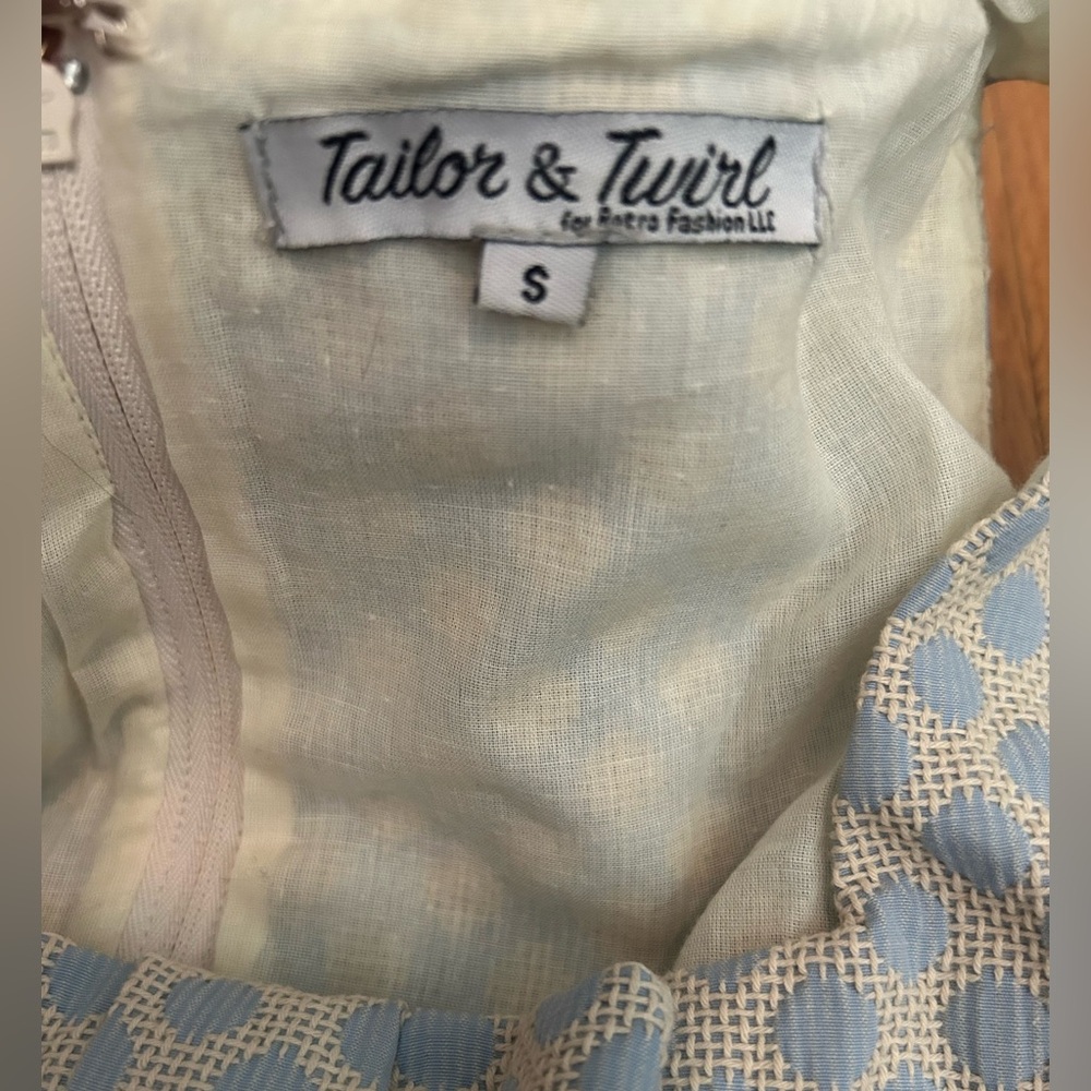 Taylor and Twirl Retro Blue Dress - Picture 4 of 7